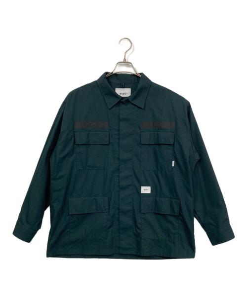 WTAPS（ダブルタップス）WTAPS (ダブルタップス) JMOD 01 LS COTTON RIPSTOP グリーン サイズ:02の古着・服飾アイテム