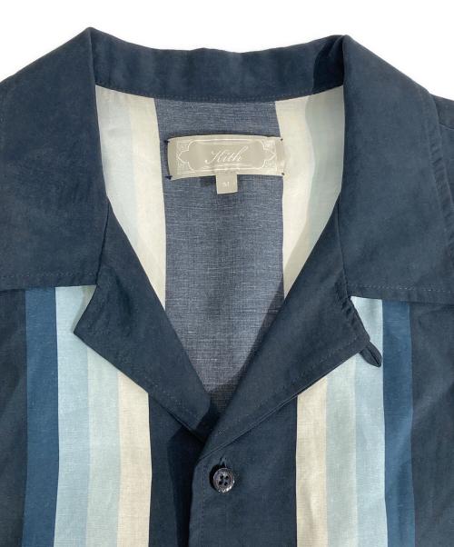 KITH（キス）KITH (キス) 24ss BORDER STRIPE THOMPS ネイビー サイズ:Mの古着・服飾アイテム