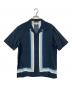 KITH（キス）の古着「24ss BORDER STRIPE THOMPS」｜ネイビー