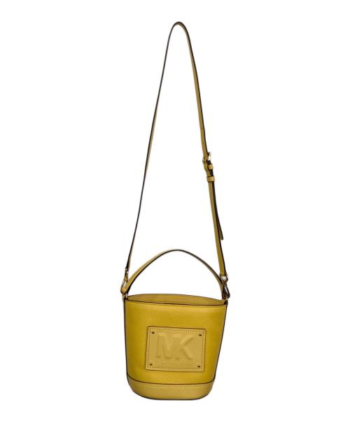 MICHAEL KORS（マイケルコース）MICHAEL KORS (マイケルコース) MKロゴ2WAYバッグ/キンバリー イエローの古着・服飾アイテム