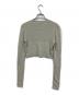 Plage (プラージュ) Vネッククロップドカーディガン グリーン サイズ:F：4000円