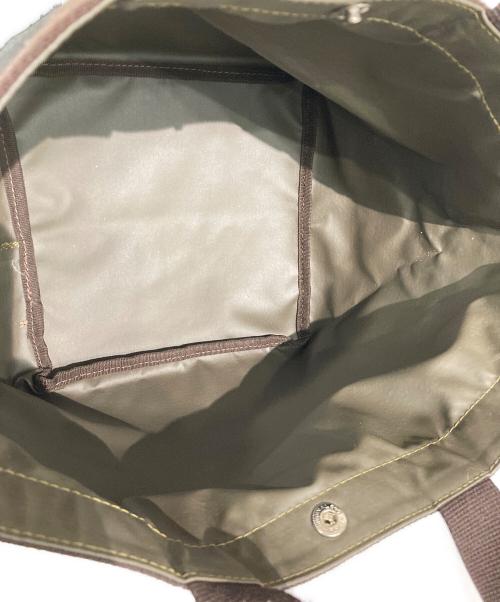 Herve Chapelier（エルベシャプリエ）Herve Chapelier (エルベシャプリエ) コーデュラ舟型トートM 迷彩 オリーブの古着・服飾アイテム