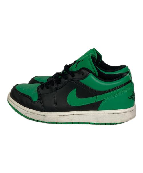 NIKE（ナイキ）NIKE (ナイキ) AIR JORDAN 1 LOW/ エア ジョーダン 1 ロー グリーン×ブラック サイズ:US9.5の古着・服飾アイテム