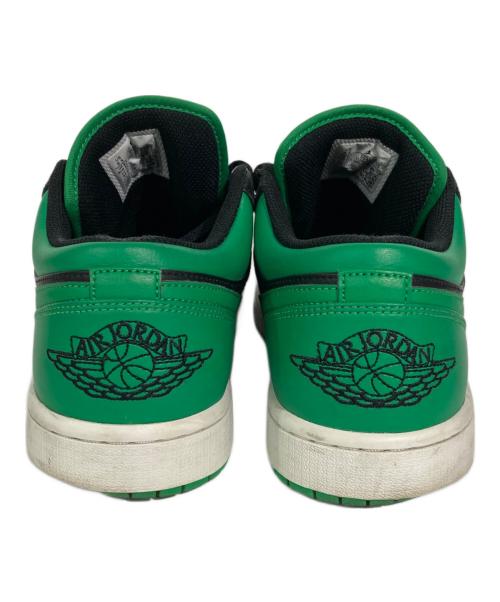 NIKE（ナイキ）NIKE (ナイキ) AIR JORDAN 1 LOW/ エア ジョーダン 1 ロー グリーン×ブラック サイズ:US9.5の古着・服飾アイテム