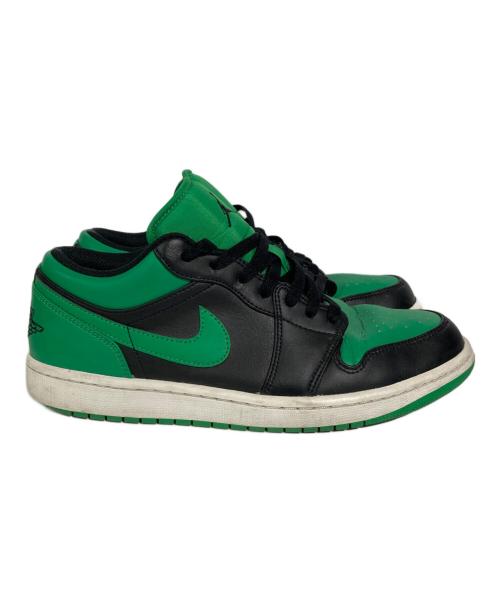 NIKE（ナイキ）NIKE (ナイキ) AIR JORDAN 1 LOW/ エア ジョーダン 1 ロー グリーン×ブラック サイズ:US9.5の古着・服飾アイテム