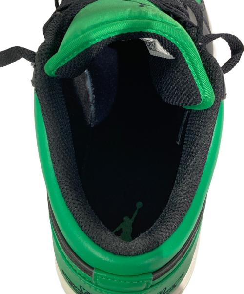 NIKE（ナイキ）NIKE (ナイキ) AIR JORDAN 1 LOW/ エア ジョーダン 1 ロー グリーン×ブラック サイズ:US9.5の古着・服飾アイテム