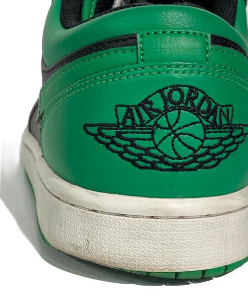 NIKE（ナイキ）NIKE (ナイキ) AIR JORDAN 1 LOW/ エア ジョーダン 1 ロー グリーン×ブラック サイズ:US9.5の古着・服飾アイテム