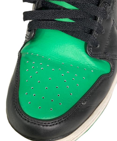 NIKE（ナイキ）NIKE (ナイキ) AIR JORDAN 1 LOW/ エア ジョーダン 1 ロー グリーン×ブラック サイズ:US9.5の古着・服飾アイテム