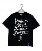 GDC×FAMOUZジーディーシー×フェイマス）の古着「コラボプリントTシャツ」｜ブラック