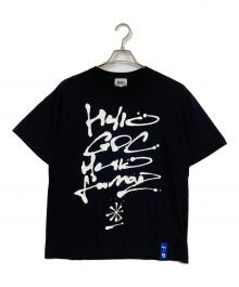 GDC×FAMOUZ（ジーディーシー×フェイマス）の古着「コラボプリントTシャツ」｜ブラック