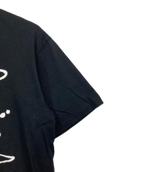 GDC（ジーディーシー）GDC (ジーディーシー) FAMOUZ (フェイマス) コラボプリントTシャツ ブラック サイズ:Lの古着・服飾アイテム