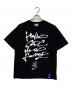 GDC（ジーディーシー）の古着「コラボプリントTシャツ」｜ブラック