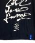 中古・古着 GDC (ジーディーシー) FAMOUZ (フェイマス) コラボプリントTシャツ ブラック サイズ:L：8000円