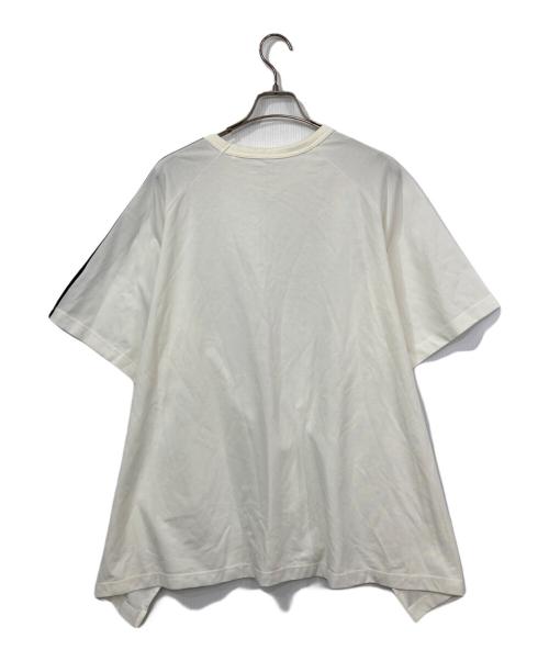 Y-3（ワイスリー）Y-3 (ワイスリー) Sail Closure Short Sleeve Tee ホワイト サイズ:Sの古着・服飾アイテム