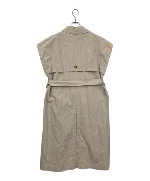 PUBLIC TOKYO（パブリックトウキョウ）PUBLIC TOKYO (パブリックトウキョウ) スリーブレストレンチコート ベージュ サイズ:Fの古着・服飾アイテム