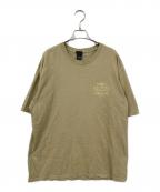 stussyステューシー）の古着「Laguna BeachプリントTシャツ」｜ベージュ