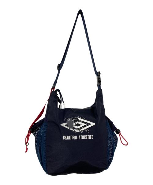 UMBRO（アンブロ）UMBRO (アンブロ) graniph (グラニフ) ショルダーバッグ ネイビー×レッドの古着・服飾アイテム