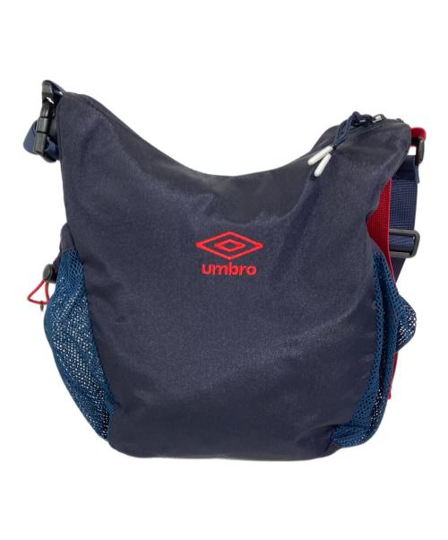 UMBRO（アンブロ）UMBRO (アンブロ) graniph (グラニフ) ショルダーバッグ ネイビー×レッドの古着・服飾アイテム
