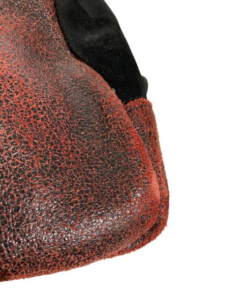 Jas-M.B.（ジャスエムビー）Jas-M.B. (ジャスエムビー) ボストンバッグ レッドの古着・服飾アイテム