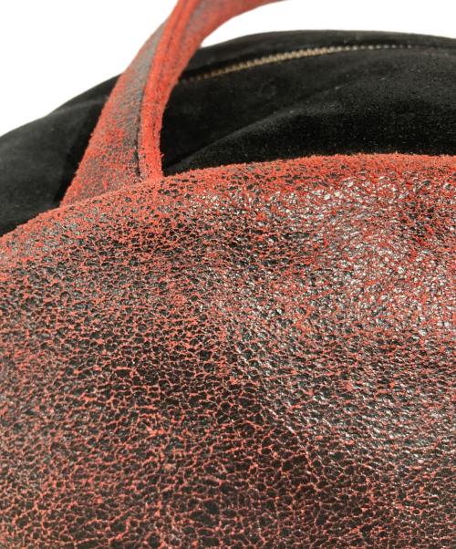 Jas-M.B.（ジャスエムビー）Jas-M.B. (ジャスエムビー) ボストンバッグ レッドの古着・服飾アイテム