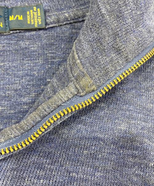 POLO RALPH LAUREN（ポロ・ラルフローレン）POLO RALPH LAUREN (ポロ・ラルフローレン) ハーフジップニット ネイビー サイズ:Mの古着・服飾アイテム