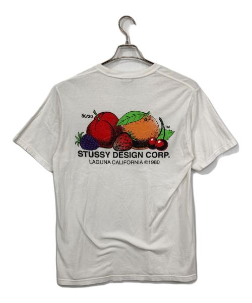 stussy（ステューシー）stussy (ステューシー) Tシャツ ホワイト サイズ:Mの古着・服飾アイテム