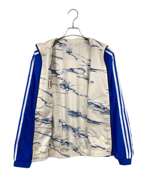 adidas（アディダス）adidas (アディダス) リバーシブルジャケット ブルー サイズ:Mの古着・服飾アイテム