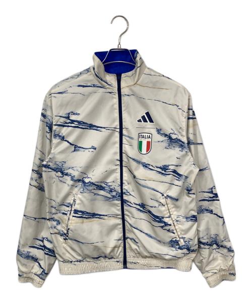 adidas（アディダス）adidas (アディダス) リバーシブルジャケット ブルー サイズ:Mの古着・服飾アイテム