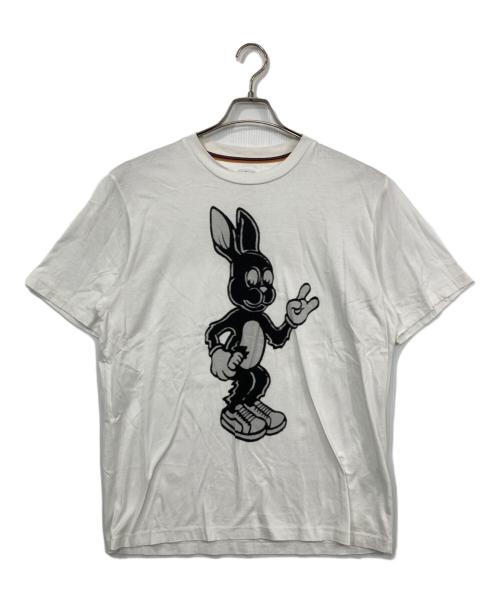 PAUL SMITH（ポールスミス）Paul Smith (ポールスミス) バニープリントT ホワイト サイズ:LARGEの古着・服飾アイテム