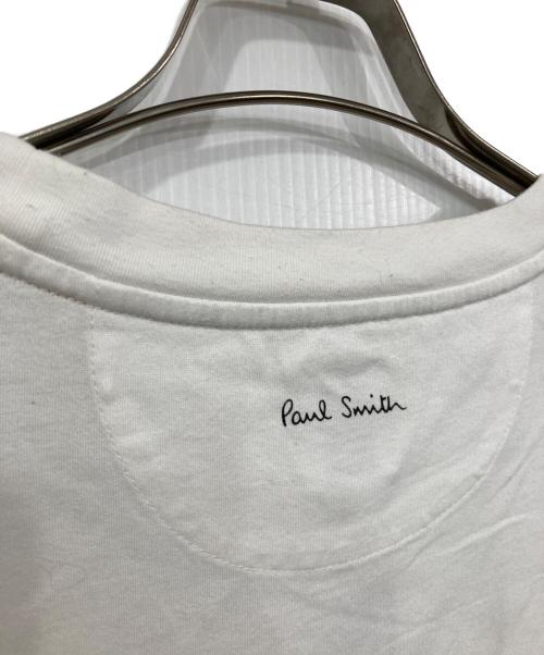 PAUL SMITH（ポールスミス）Paul Smith (ポールスミス) バニープリントT ホワイト サイズ:LARGEの古着・服飾アイテム