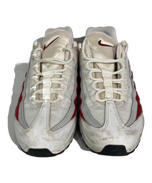 NIKE（ナイキ）NIKE (ナイキ) スニーカー ホワイト×レッド サイズ:27.5の古着・服飾アイテム
