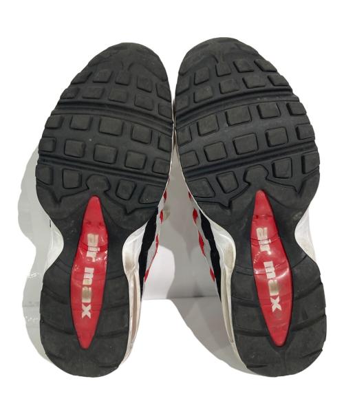 NIKE（ナイキ）NIKE (ナイキ) スニーカー ホワイト×レッド サイズ:27.5の古着・服飾アイテム