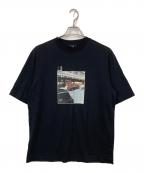 dunhillダンヒル）の古着「ショップフォトプリントTシャツ」｜ブラック