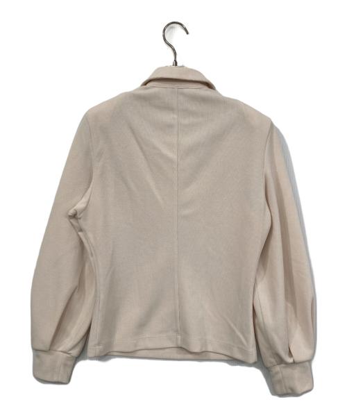 CLANE（クラネ）CLANE (クラネ) POWER SHOULDER POLO TOPS アイボリー サイズ:1の古着・服飾アイテム