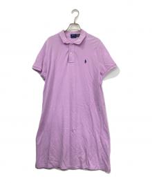 POLO RALPH LAUREN（ポロ・ラルフローレン）の古着「ポロシャツワンピース」｜パープル