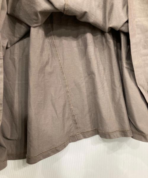 Leilian（レリアン）LEILIAN (レリアン) バックリボンノースリーブワンピース ベージュ サイズ:XLの古着・服飾アイテム