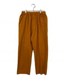 Graphpaper（グラフペーパー）の古着「Wool Flannel Easy Pants」｜ブラウン