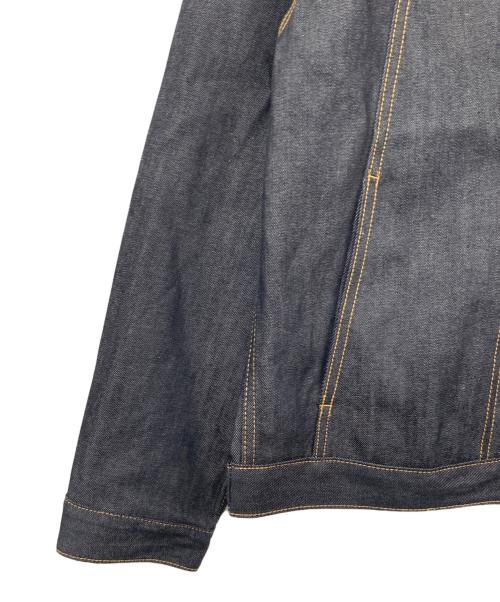 Non Blank（ノンブランク）Non Blank (ノンブランク) ポインテッドカラー デニムジャケット インディゴ サイズ:Mの古着・服飾アイテム