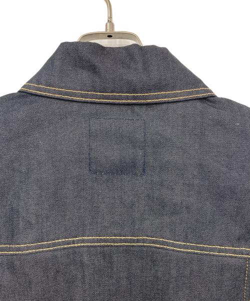 Non Blank（ノンブランク）Non Blank (ノンブランク) ポインテッドカラー デニムジャケット インディゴ サイズ:Mの古着・服飾アイテム