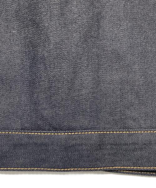 Non Blank（ノンブランク）Non Blank (ノンブランク) ポインテッドカラー デニムジャケット インディゴ サイズ:Mの古着・服飾アイテム