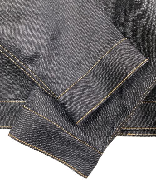 Non Blank（ノンブランク）Non Blank (ノンブランク) ポインテッドカラー デニムジャケット インディゴ サイズ:Mの古着・服飾アイテム