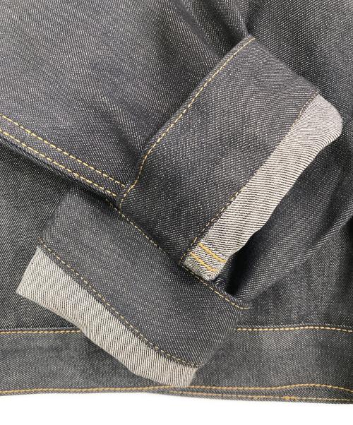 Non Blank（ノンブランク）Non Blank (ノンブランク) ポインテッドカラー デニムジャケット インディゴ サイズ:Mの古着・服飾アイテム