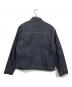 Non Blank (ノンブランク) ポインテッドカラー デニムジャケット インディゴ サイズ:M：5000円