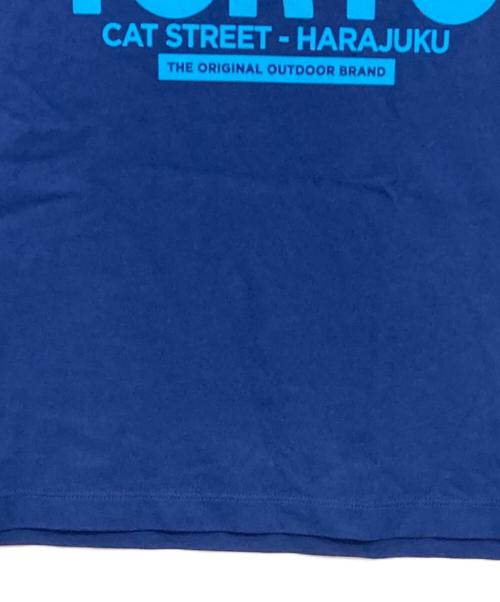 Barbour（バブアー）Barbour (バブアー) バブアーキャットプリントTシャツ ブルー サイズ:Mの古着・服飾アイテム