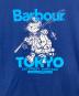 中古・古着 Barbour (バブアー) バブアーキャットプリントTシャツ ブルー サイズ:M：5000円