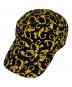 VERSACE（ヴェルサーチ）の古着「バロックプリントキャップ」｜ブラック