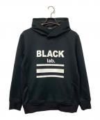 BLACK LABEL CRESTBRIDGEブラックレーベル クレストブリッジ）の古着「BLACK Lab プルオーバーパーカー」｜ブラック