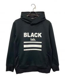 BLACK LABEL CRESTBRIDGE（ブラックレーベル クレストブリッジ）の古着「BLACK Lab プルオーバーパーカー」｜ブラック