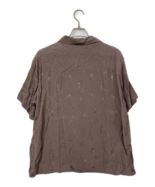 TODAYFUL（トゥデイフル）TODAYFUL (トゥデイフル) Swallow Satin Shirts ピンク サイズ:Fの古着・服飾アイテム