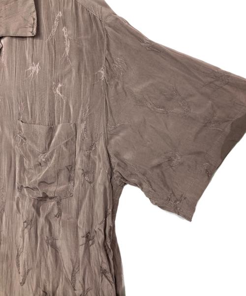 TODAYFUL（トゥデイフル）TODAYFUL (トゥデイフル) Swallow Satin Shirts ピンク サイズ:Fの古着・服飾アイテム